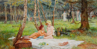 Alice Mary Havers - Study for The first arrivals.webp
