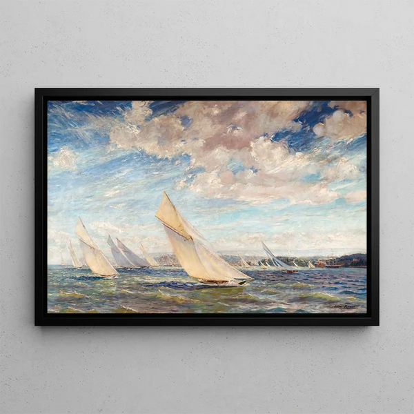 Alice Maude Taite Fanner - Yacht Racing In The Solent.webp