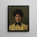 Agnès - Alice Pike Barney — framed artwork on a wall