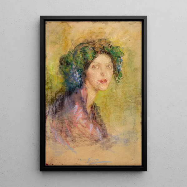 Reproductie van het schilderij Bacchante verdrietig - Alice Pike Barney