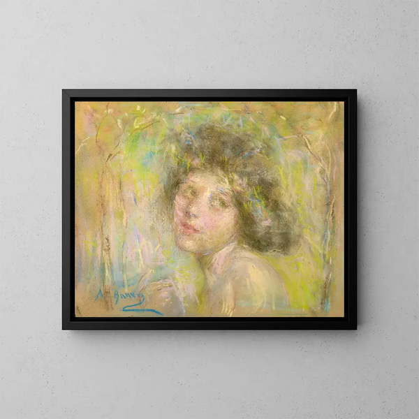 Fleurissement - Alice Pike Barney — ingelijst kunstwerk aan de muur