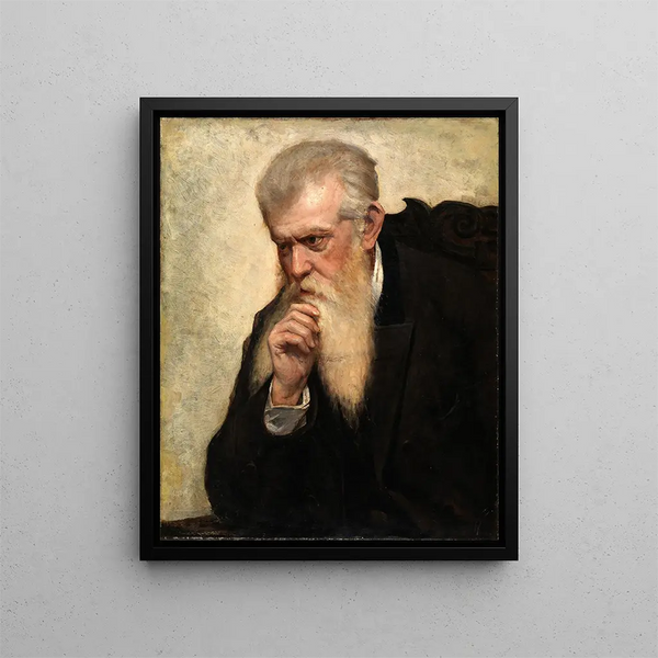 Kapitein Wheeler - Alice Pike Barney — ingelijst kunstwerk aan de muur