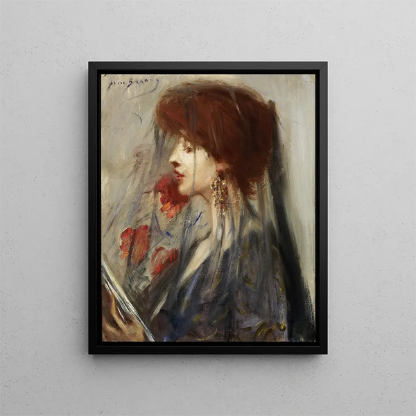 Boek der dromen - Alice Pike Barney — ingelijst kunstwerk aan de muur