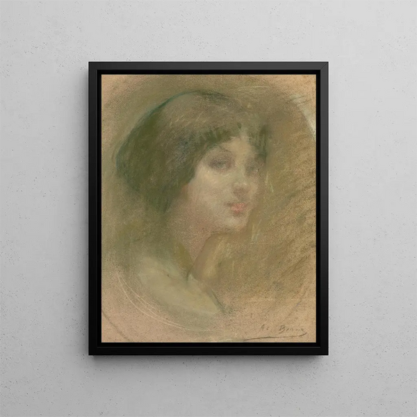 Droomvrouw - Alice Pike Barney — ingelijst kunstwerk aan de muur