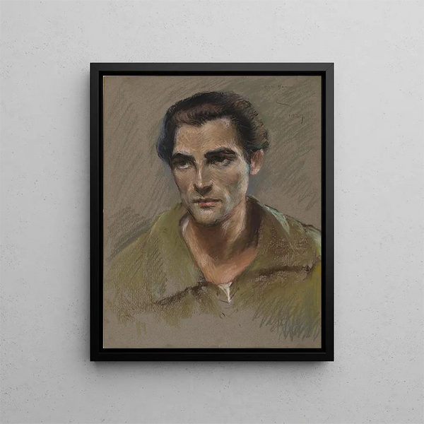 Edward Leiter - Alice Pike Barney — ingelijst kunstwerk aan de muur