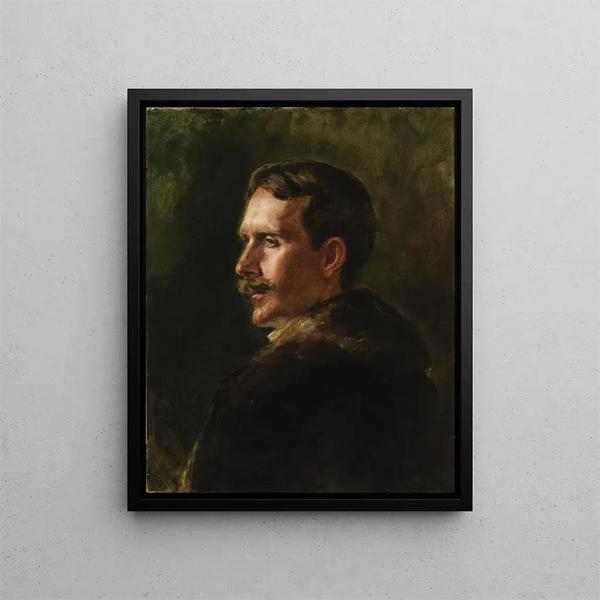 Sjaal van bont - Alice Pike Barney — ingelijst kunstwerk aan de muur
