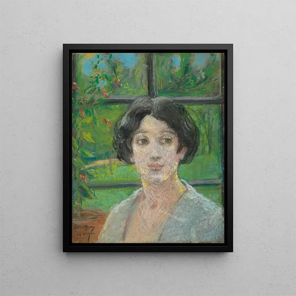 Tuinraam - Alice Pike Barney — ingelijst kunstwerk aan de muur
