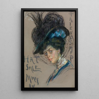 Alice Pike Barney - Hat Sale Poster.webp