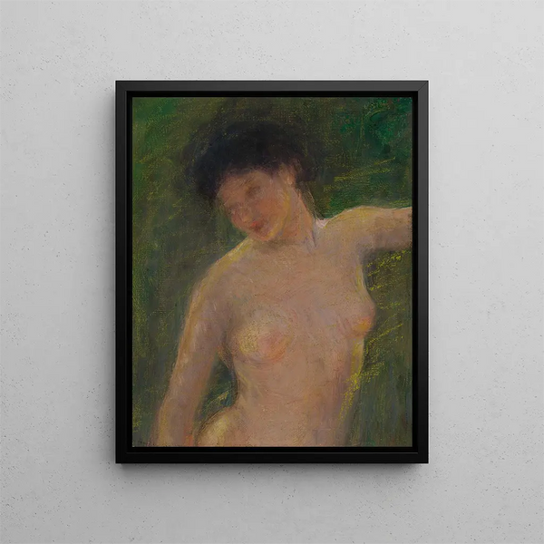 In de schaduw - Alice Pike Barney — ingelijst kunstwerk aan de muur