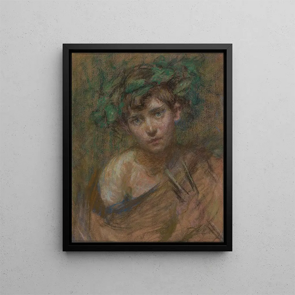 Jonge Faun - Alice Pike Barney — ingelijst kunstwerk aan de muur