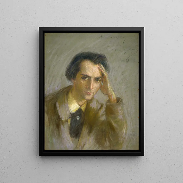 José De Charmoy - Alice Pike Barney — ingelijst kunstwerk aan de muur