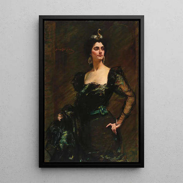 Kate Deering Ridgely - Alice Pike Barney — ingelijst kunstwerk aan de muur