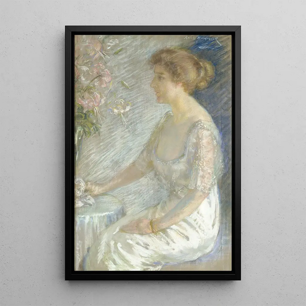 Katherine Hemmick Johnson - Alice Pike Barney — ingelijst kunstwerk aan de muur