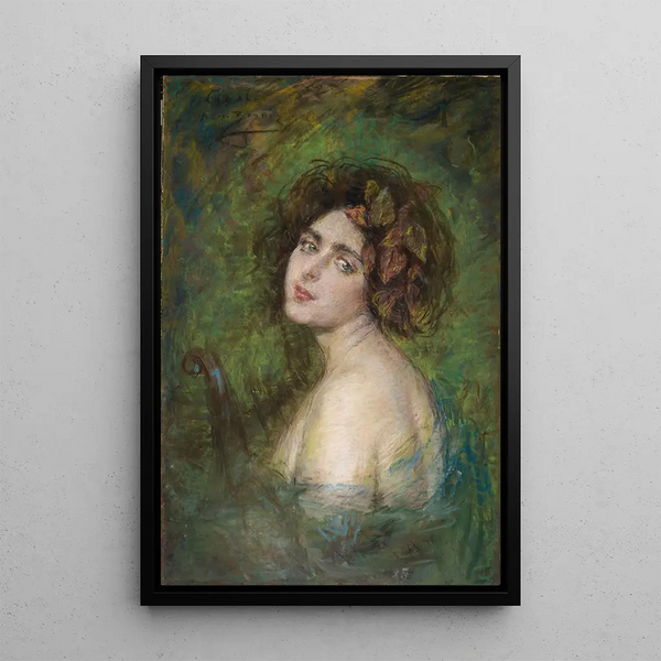 Reproductie van het schilderij La Cigale - Alice Pike Barney