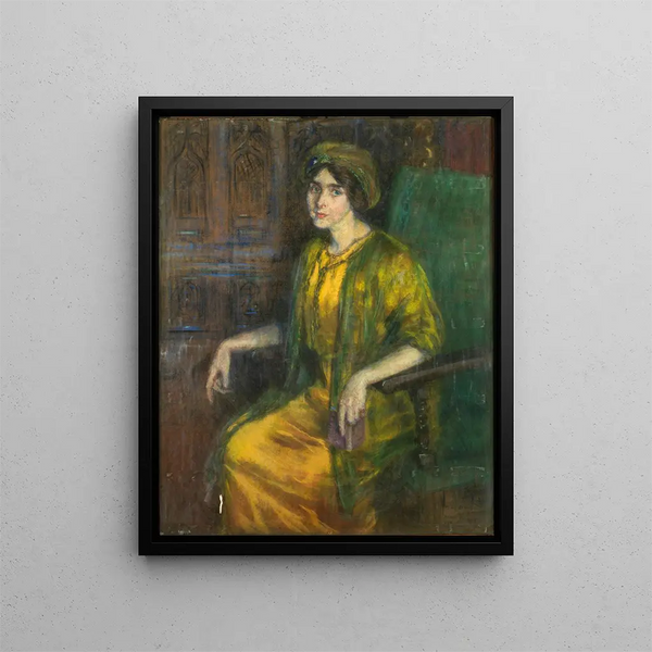 Laura Dreyfus Barney - Alice Pike Barney — ingelijst kunstwerk aan de muur