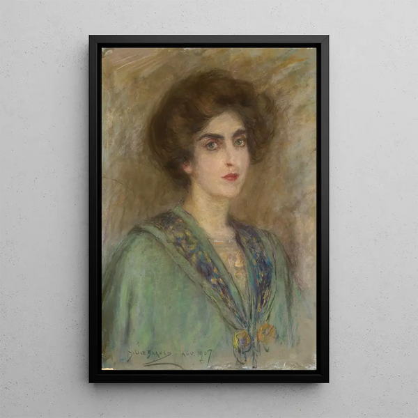 Reproductie van het schilderij Laura en cape verte - Alice Pike Barney