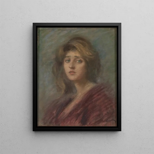 Madame R. - Alice Pike Barney — ingelijst kunstwerk aan de muur