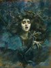 Medusa Laura Dreyfus Barney - Alice Pike Barney — weergave van het kunstwerk
