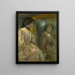 Reflectie van de spiegel - Alice Pike Barney — ingelijst kunstwerk aan de muur