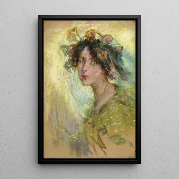 Reproductie van het schilderij Gloires du matin - Alice Pike Barney