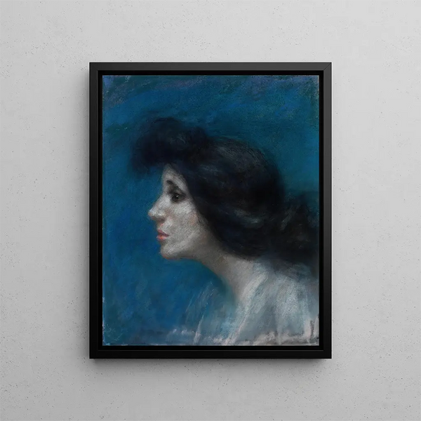 Mme Patrick Campbell - Alice Pike Barney — ingelijst kunstwerk aan de muur
