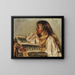 Natalie en Missal - Alice Pike Barney — ingelijst kunstwerk aan de muur