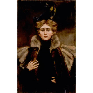 Alice Pike Barney - Natalie in Fur Cape.webp