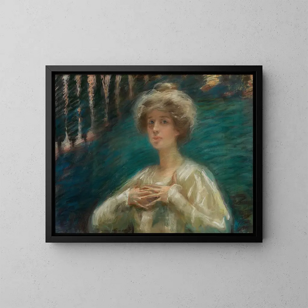 Fond sylvestre - Alice Pike Barney — ingelijst kunstwerk aan de muur