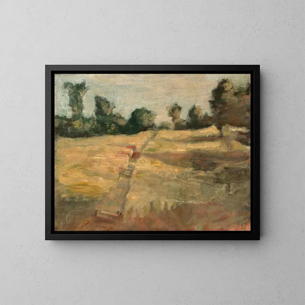 Het Veld - Alice Pike Barney — ingelijst kunstwerk aan de muur