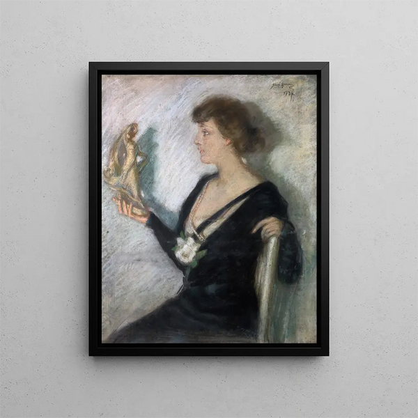La figure de Tanagra - Alice Pike Barney — ingelijst kunstwerk aan de muur