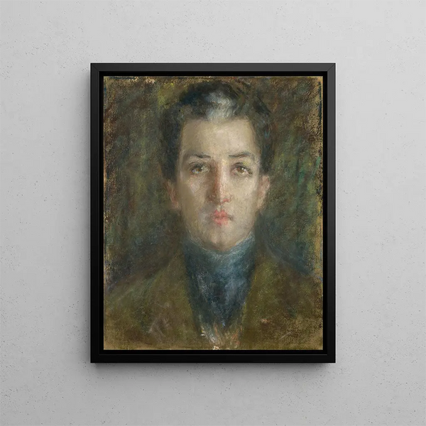 De jonge diplomaat - Alice Pike Barney — ingelijst kunstwerk aan de muur