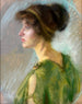 Young woman in green - Alice Pike Barney — artwork view