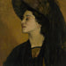 Alla Nazimova - Edward Emerson Simmons — weergave van het kunstwerk