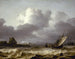 L'orage - Allaert van Everdingen — weergave van het kunstwerk