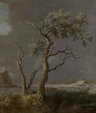 Allaert van Everdingen - Trees by the water (1).webp