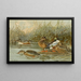 Duck Souchet - Allan Brooks — framed artwork on a wall
