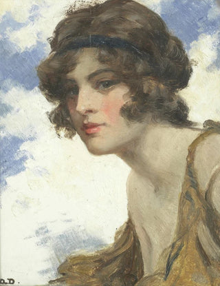 Allan Douglas Davidson - Portrait of a girl.webp