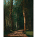 Reproductie van het schilderij Allée Dans Une Forêt - Camille Pissarro