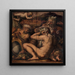 van Borgo San Sepolcro en Anghiari Allegorie - Giorgio Vasari — ingelijst kunstwerk aan de muur