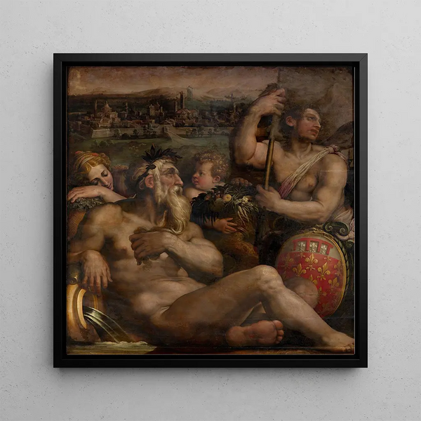 Allégorie de Prato - Giorgio Vasari