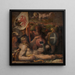 Allégorie van Volterra - Giorgio Vasari — ingelijst kunstwerk aan de muur
