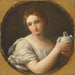 Allégorie de l'Innocence - Giovanni Domenico Cerrini — gepresenteerd in een interieur