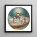 Allegorie van de Nacht - Jean-Lon Gérôme — ingelijst kunstwerk aan de muur