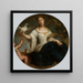 Allegorie van de Vrede Vrouw met een Duif - Anoniem — wandpresentatie van het kunstwerk