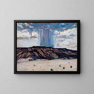 Allen Tucker - Cloudburst at Black Mesa New Mexico.webp