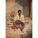 Reproduction of the painting Caipira coupant du tabac - Almeida Júnior