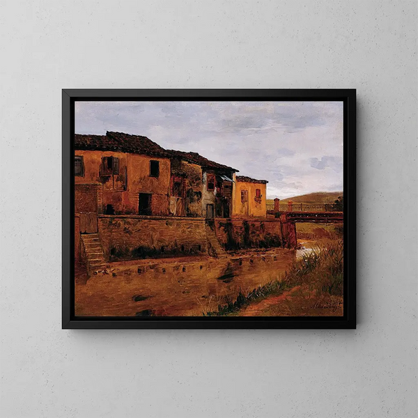 Pont de Tabatinguera - Almeida Júnior — framed artwork on a wall
