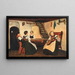 Muziekentertainment in de woonkamer - Alois Gabl — ingelijst kunstwerk aan de muur