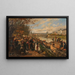 De fruitmarkt op het Schanzel - Alois Schönn — ingelijst kunstwerk aan de muur