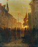 Festive Flags Painting - Alois Schönn — artwork view